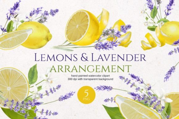 Download Lemons and Lavender Arrangements - Arrangements Collection