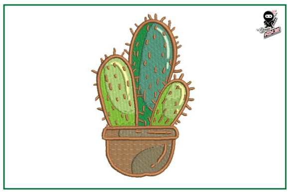 Download Cactus Plant Embroidery - Plant Collection